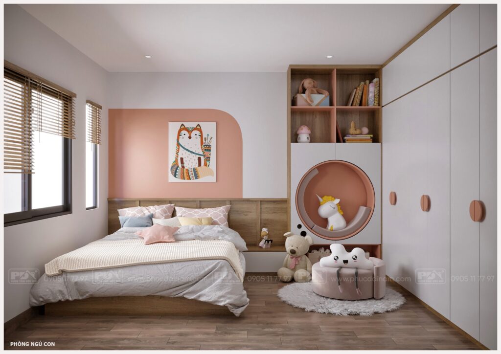 Thiết kế phòng ngủ của bé phong cách Scandinavian