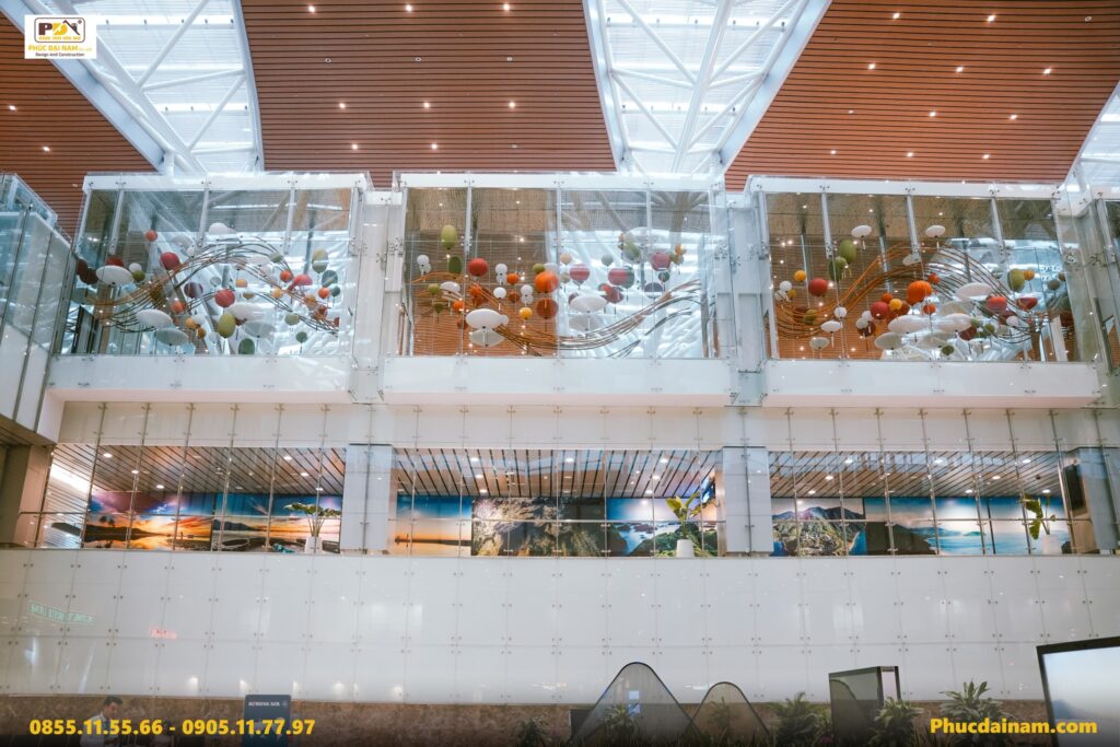 Thi công nội thất - Trang trí Dự án Sân bay Quốc tế Đà Nẵng