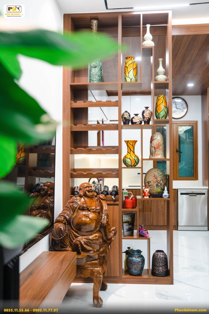 Thi công nội thất phòng khách 