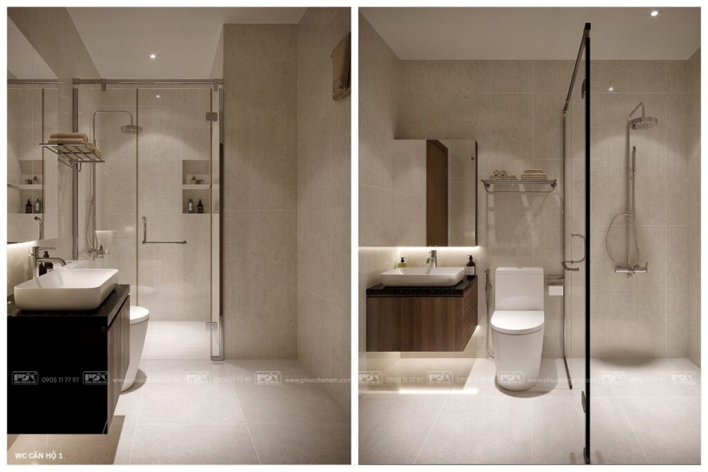 nội thất toilet T' Apartment