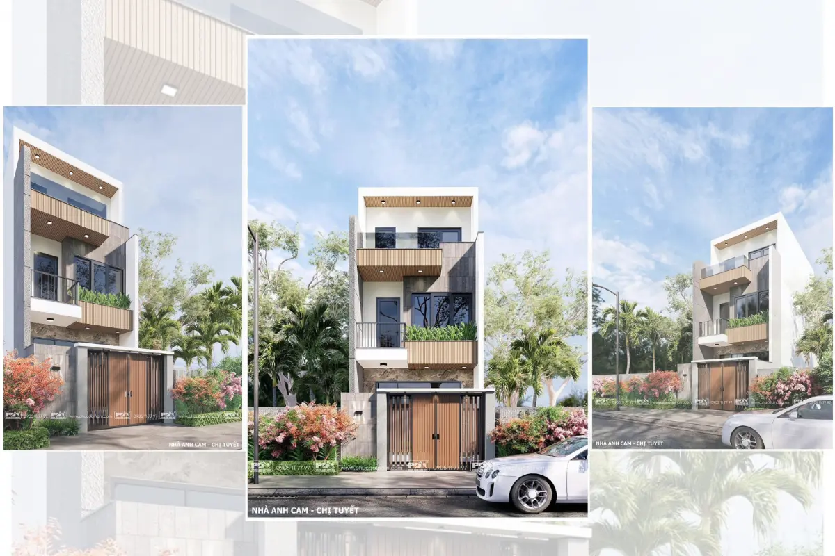 CT's House - Mẫu nhà 3 tầng đẹp