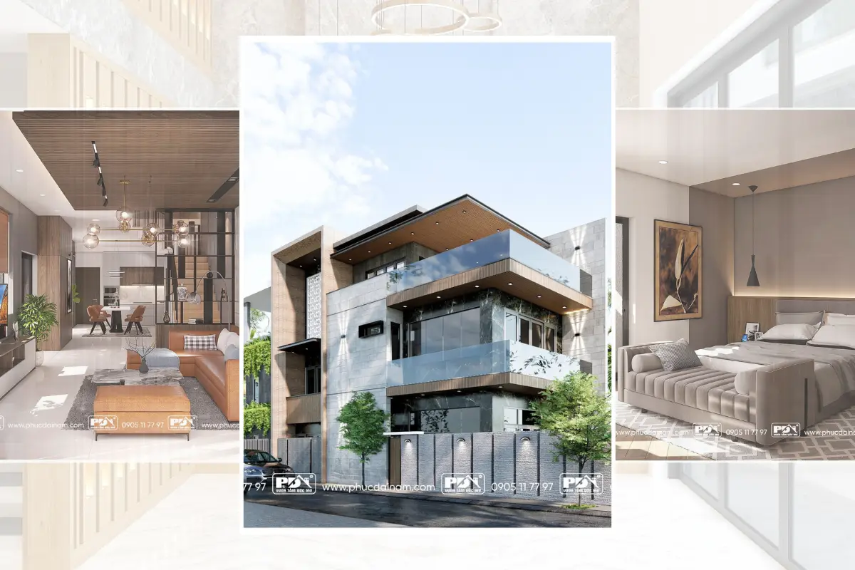||||||||||||||Bố trí công năng mẫu villa hiện đại lịch lãm