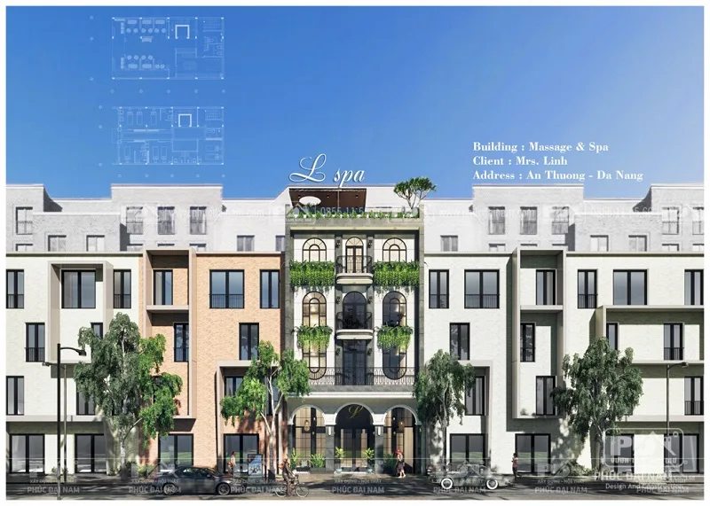 L’s Spa – Mẫu nhà ống kinh doanh cho chủ đầu tư phá cách
