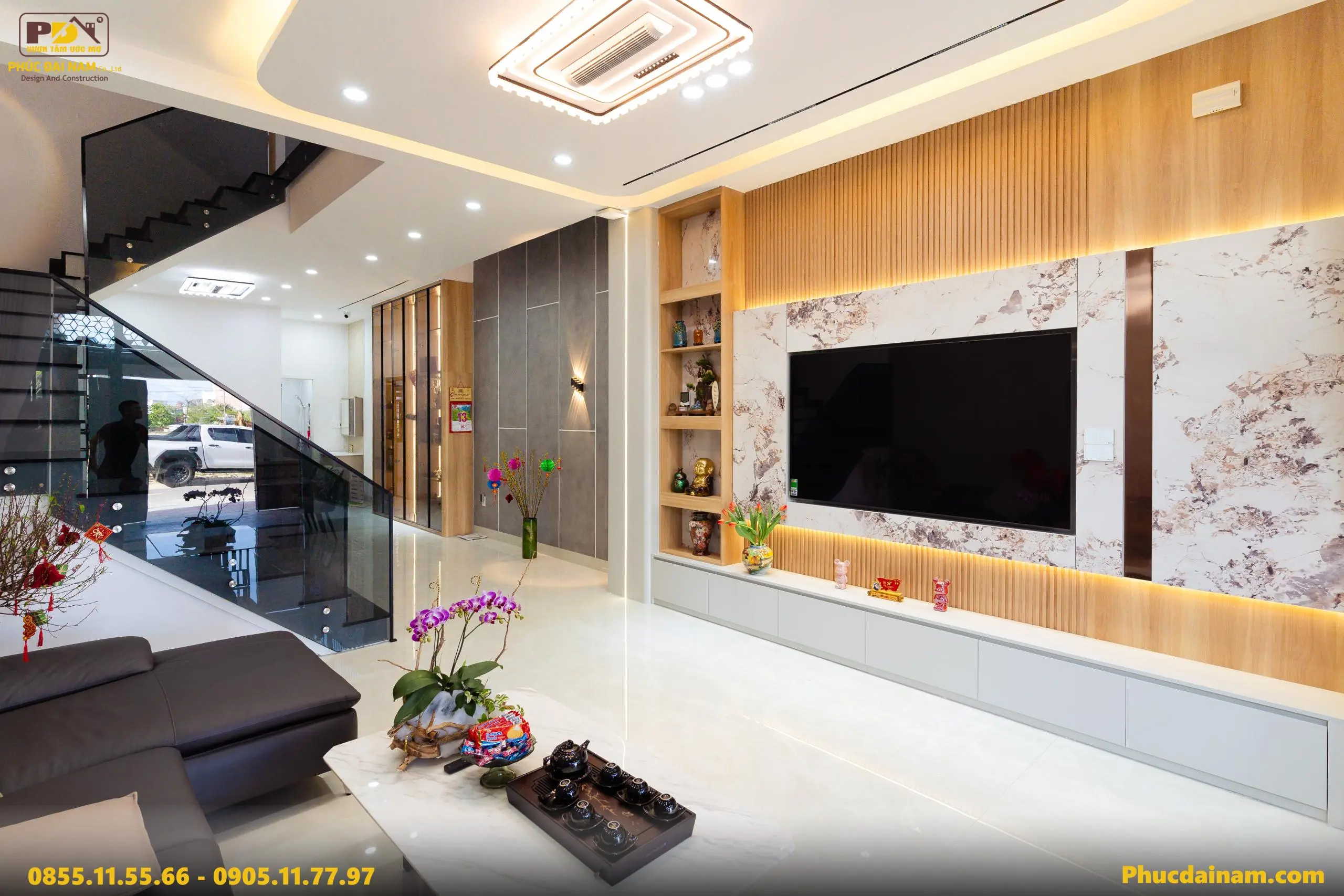 Nhà phố 4 tầng đầy đủ công năng cho gia đình 3 thế hệ - Ngũ Hành Sơn, Đà Nẵng