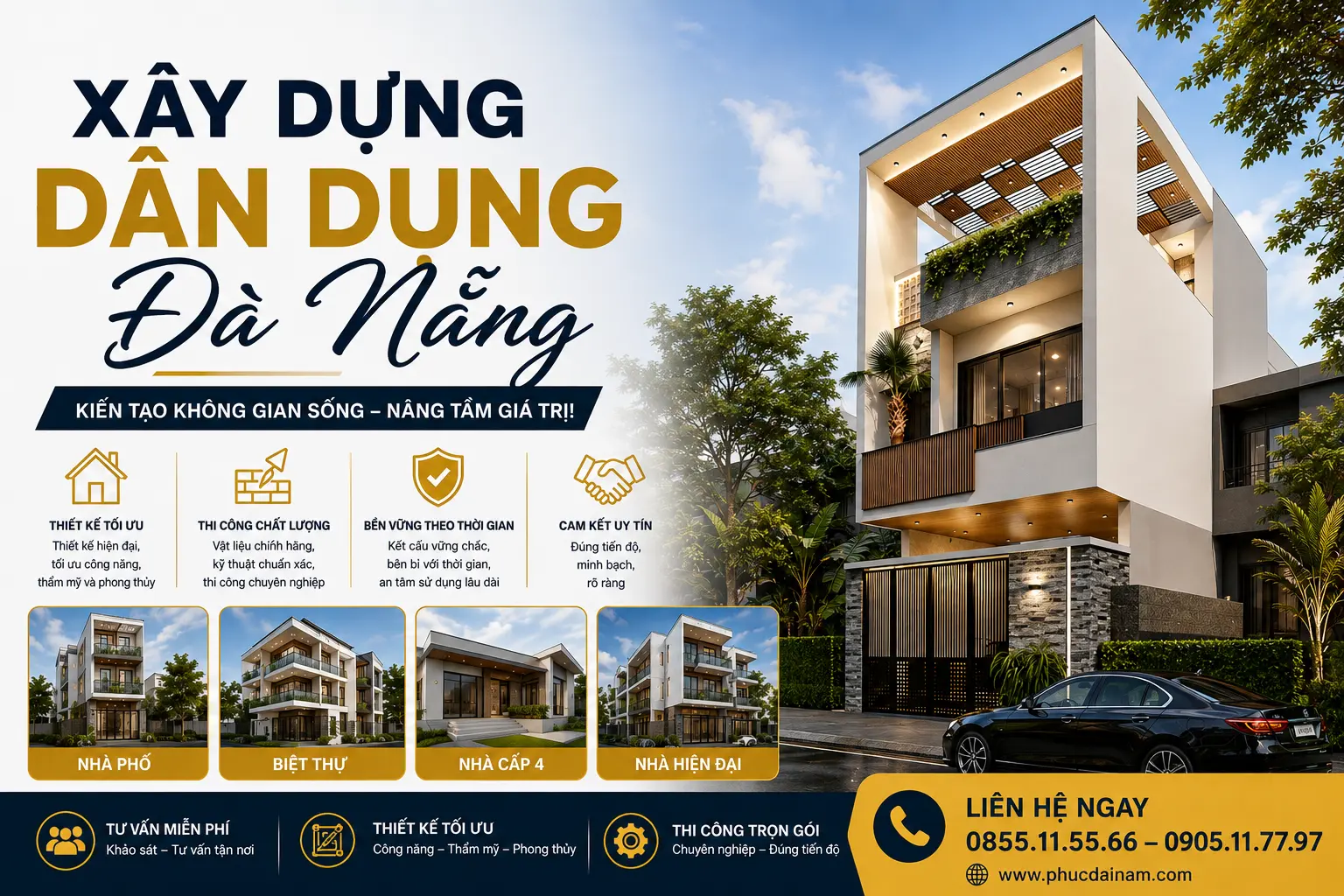 Xây Dựng Dân Dụng Đà Nẵng – Phúc Đại Nam