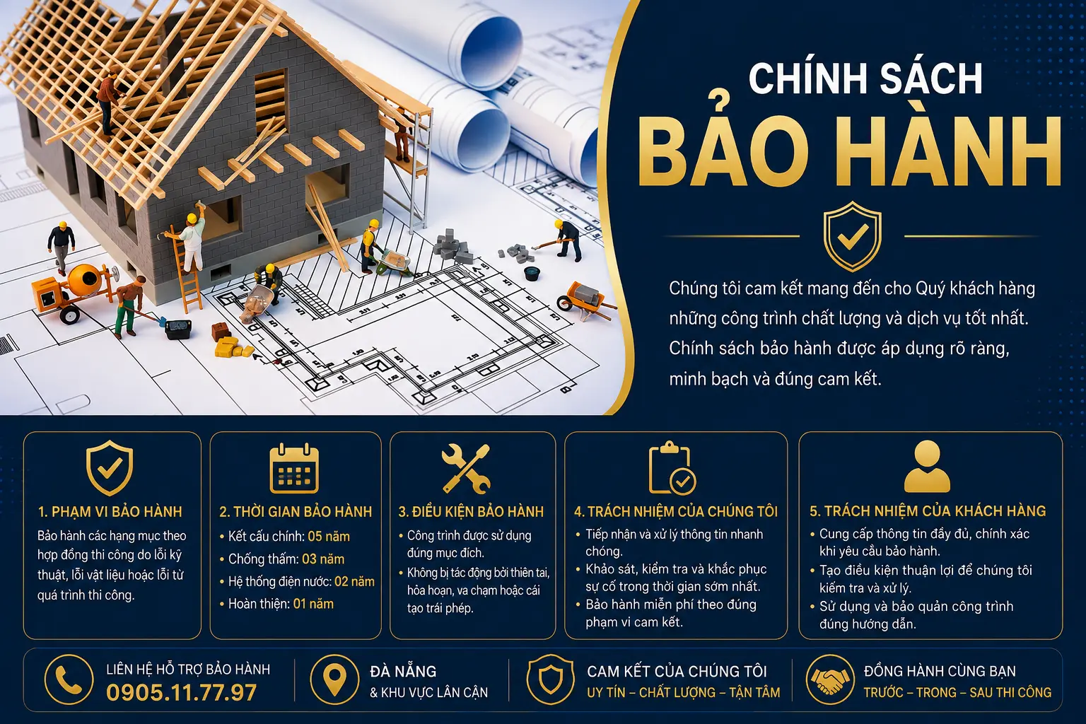 CHÍNH SÁCH BẢO HÀNH