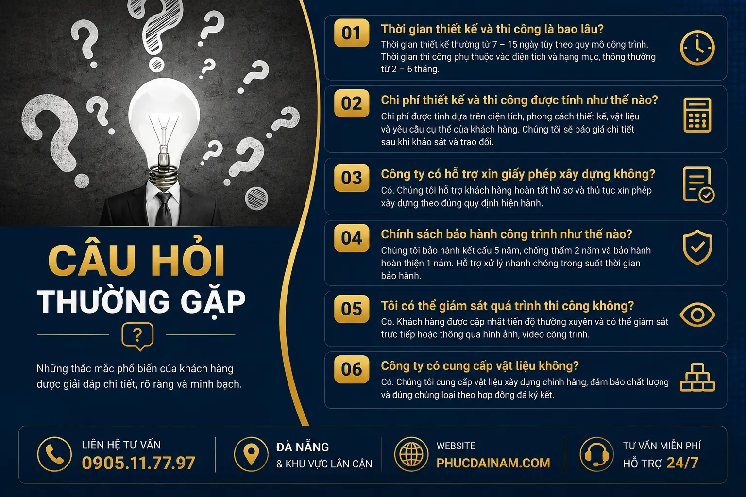 CÂU HỎI THƯỜNG GẶP