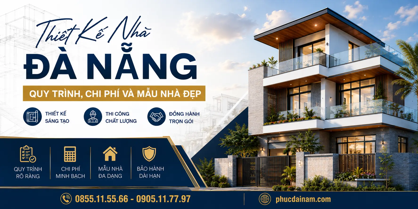 Thiết Kế Nhà Đà Nẵng – Quy Trình, Chi Phí Và Mẫu Nhà Đẹp