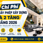 Chi Phí Xin Giấy Phép Xây Dựng Nhà 2 Tầng Đà Nẵng 2026